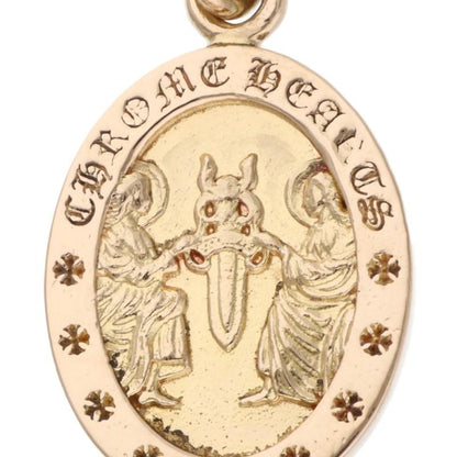 Chrome Hearts 22K Angel Medal Oval Yellow Gold Size ONE SIZE