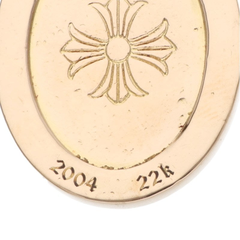 Chrome Hearts 22K Angel Medal Oval Yellow Gold Size ONE SIZE