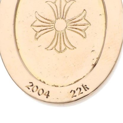 Chrome Hearts 22K Angel Medal Oval Yellow Gold Size ONE SIZE