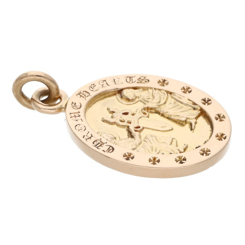 Chrome Hearts 22K Angel Medal Oval Yellow Gold Size ONE SIZE