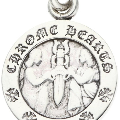 Chrome Hearts Angel Medal Charm V2 Silver Size ONE SIZE