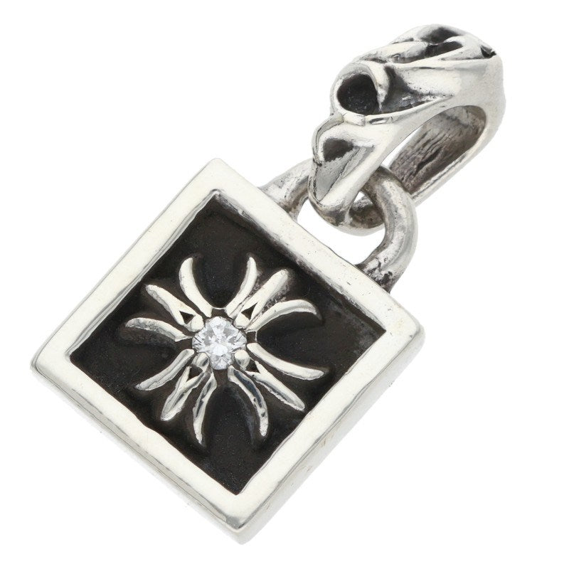 Chrome Hearts Framed CH Plus 1 Diamond Charm Size ONE SIZE