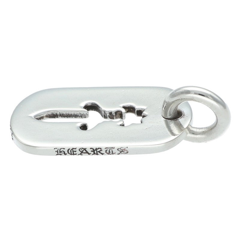 Chrome Hearts Cutout Dagger Dog Tag Silver Size ONE SIZE