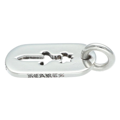 Chrome Hearts Cutout Dagger Dog Tag Silver Size ONE SIZE