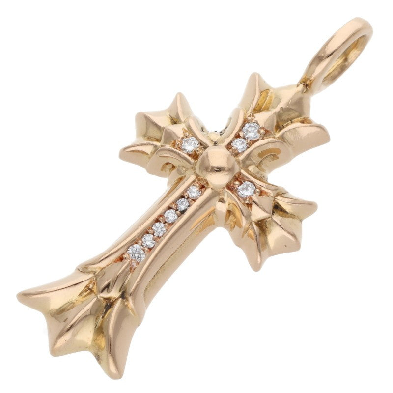 Chrome Hearts 22K Double CH Cross Pave Diamond Size ONE SIZE