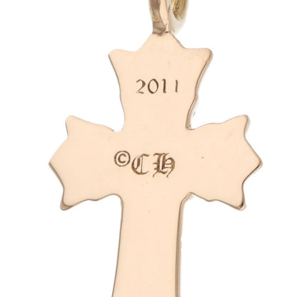 Chrome Hearts 22K Double CH Cross Pave Diamond Size ONE SIZE