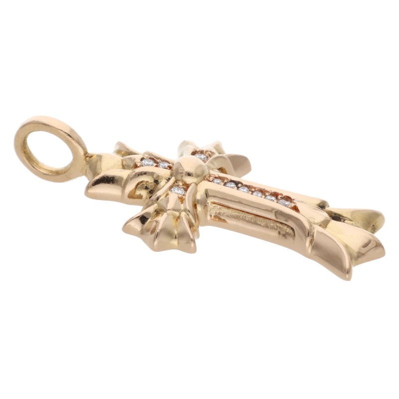 Chrome Hearts 22K Double CH Cross Pave Diamond Size ONE SIZE