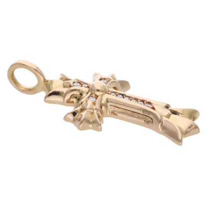 Chrome Hearts 22K Double CH Cross Pave Diamond Size ONE SIZE