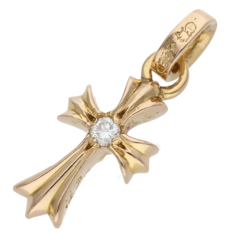 Chrome Hearts 22K Baby Fat Cross Double 1 Size ONE SIZE