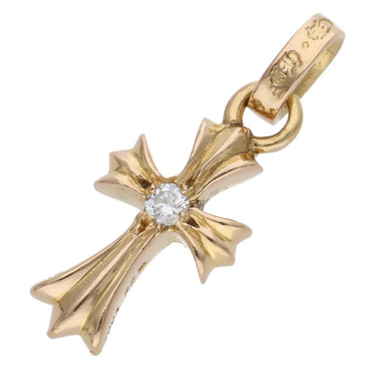 Chrome Hearts 22K Baby Fat Cross Double 1 Size ONE SIZE