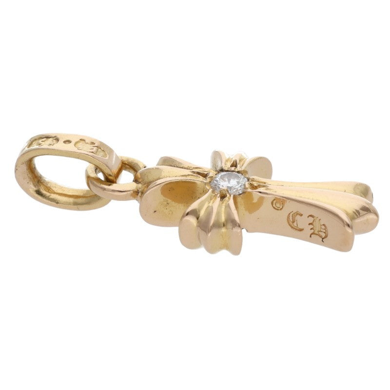 Chrome Hearts 22K Baby Fat Cross Double 1 Size ONE SIZE