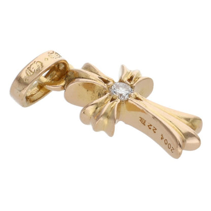 Chrome Hearts 22K Baby Fat Cross Double 1 Size ONE SIZE