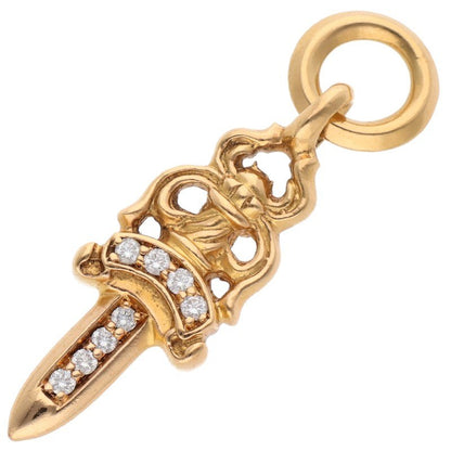 Chrome Hearts 22K #5 Dagger Pave Diamond Size ONE SIZE