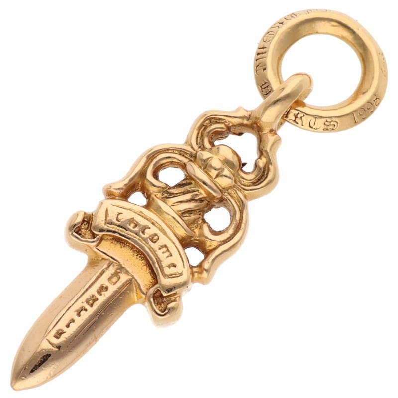 Chrome Hearts 22K #5 Dagger Pave Diamond Size ONE SIZE