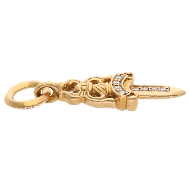 Chrome Hearts 22K #5 Dagger Pave Diamond Size ONE SIZE