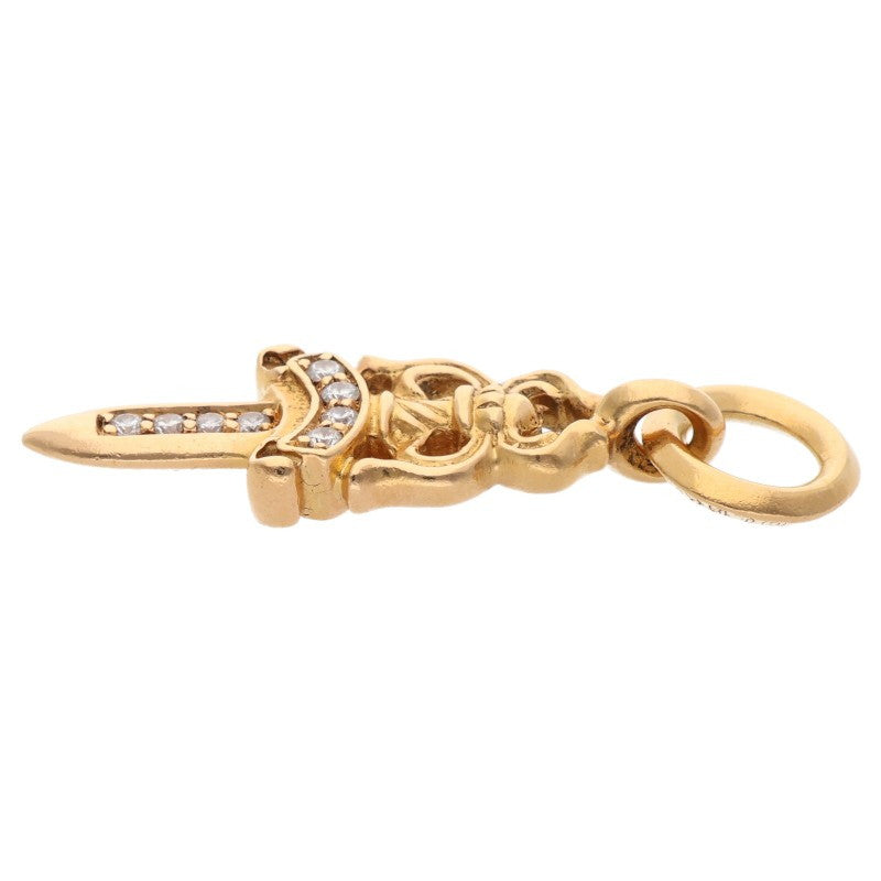Chrome Hearts 22K #5 Dagger Pave Diamond Size ONE SIZE