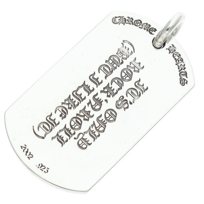 Chrome Hearts Large Lip & Tongue Dog Tag 925 Size ONE SIZE