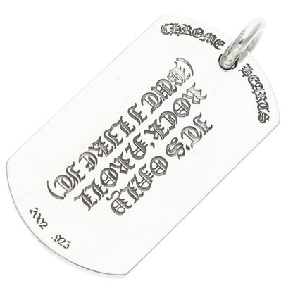 Chrome Hearts Large Lip & Tongue Dog Tag 925 Size ONE SIZE