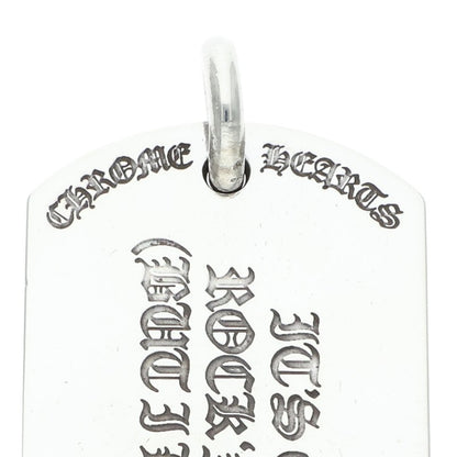 Chrome Hearts Large Lip & Tongue Dog Tag 925 Size ONE SIZE