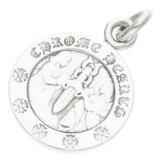 Chrome Hearts Angel Medal Charm V2 925 Silver Size ONE SIZE