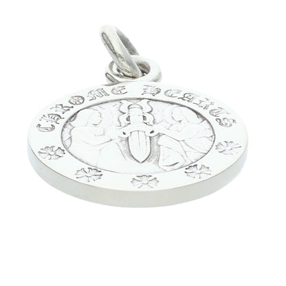 Chrome Hearts Angel Medal Charm V2 925 Silver Size ONE SIZE