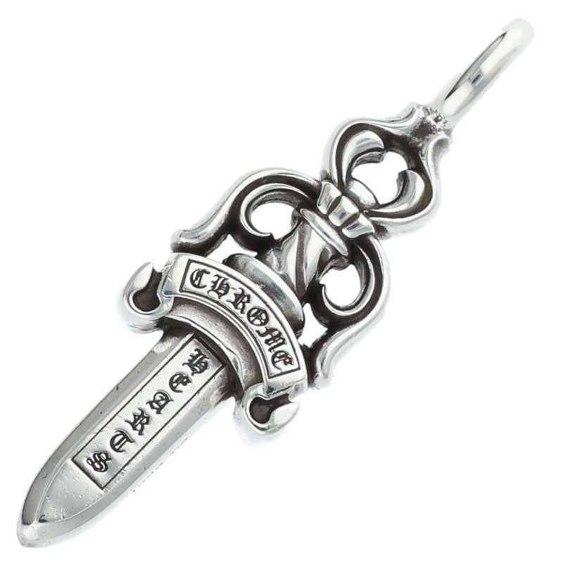 Chrome Hearts Double Dagger Pendant 925 Silver Size ONE SIZE