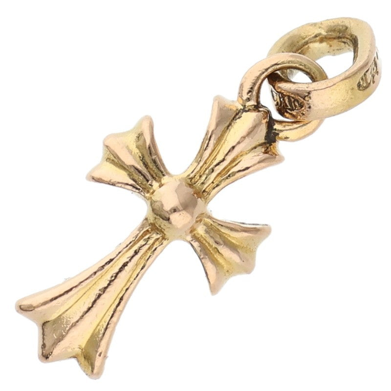 Chrome Hearts 22K Baby Fat Cross Yellow Gold Size ONE SIZE