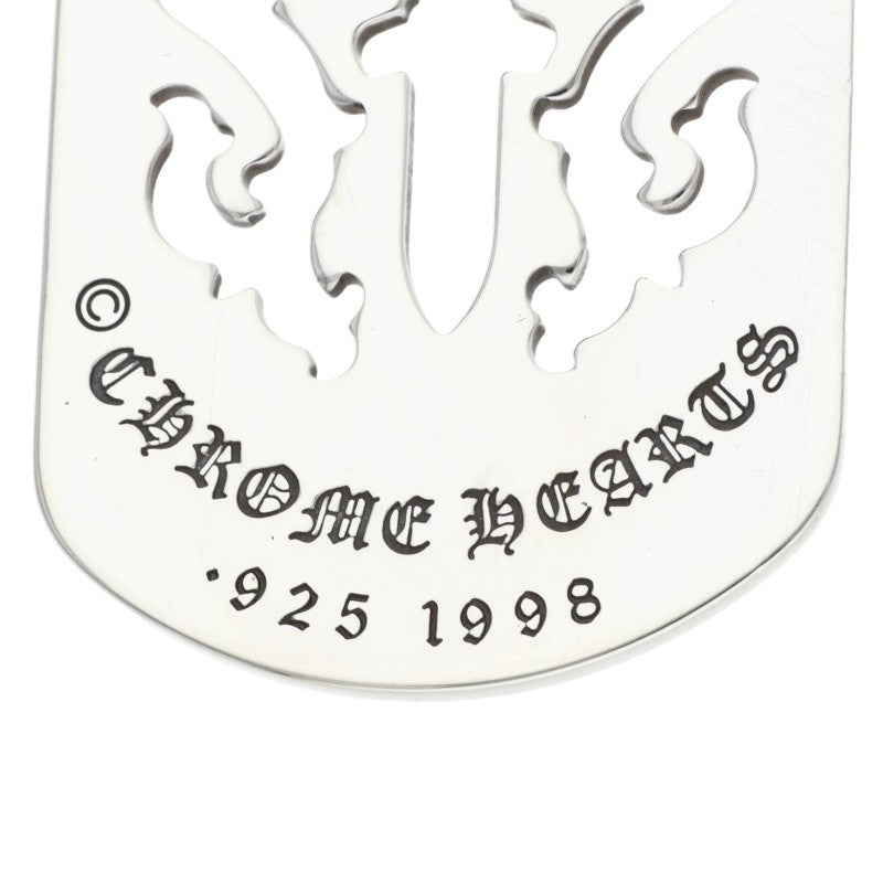 Chrome Hearts Large Dagger Cutout Dog Tag 925