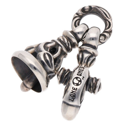 LONEONES Crane Bell Key Clasp Silver Necklace Size ONE SIZE
