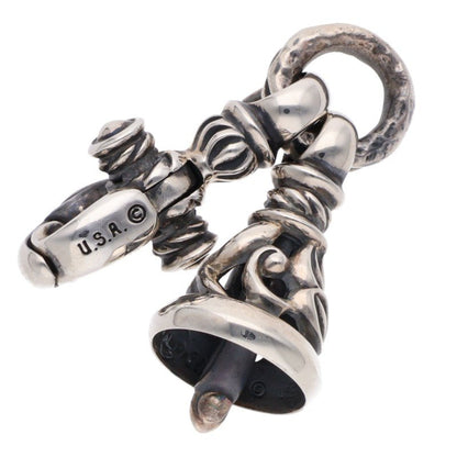 LONEONES Crane Bell Key Clasp Silver Necklace Size ONE SIZE