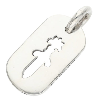 Chrome Hearts Small Cutout Dagger Dog Tag 925 Size ONE SIZE