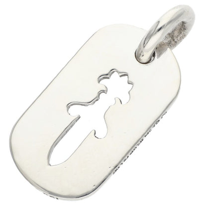 Chrome Hearts Small Cutout Dagger Dog Tag 925 Size ONE SIZE