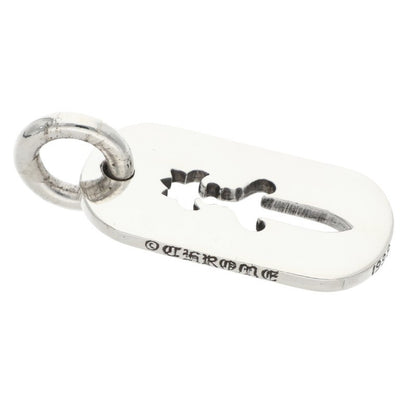 Chrome Hearts Small Cutout Dagger Dog Tag 925 Size ONE SIZE