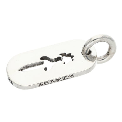 Chrome Hearts Small Cutout Dagger Dog Tag 925 Size ONE SIZE