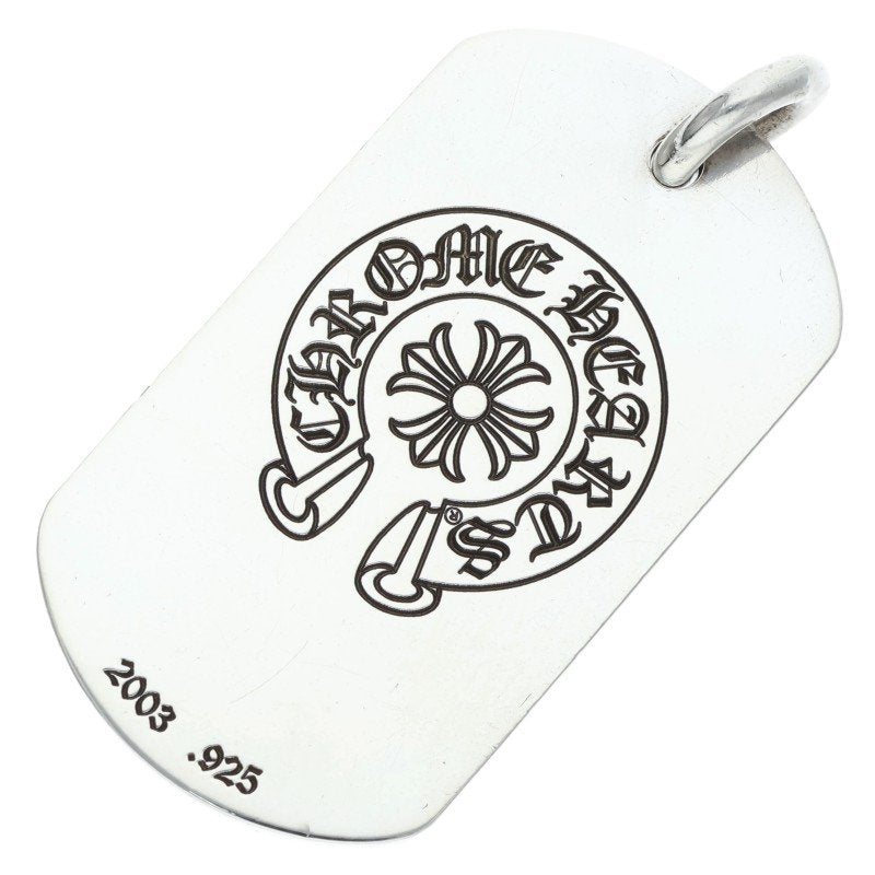 Chrome Hearts Himuro Kyosuke Large Dog Tag 925 Size ONE SIZE