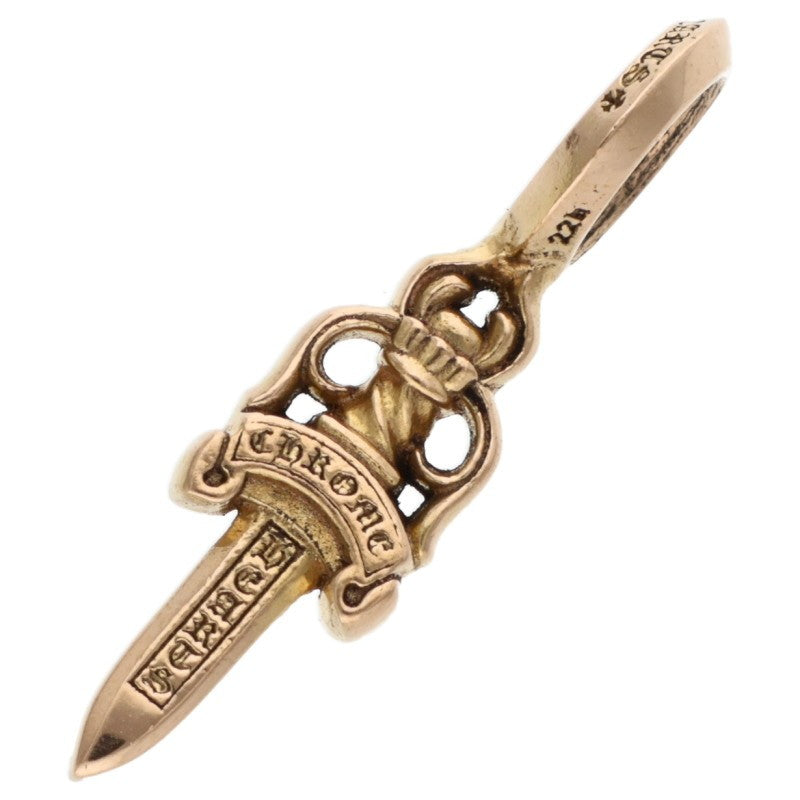 Chrome Hearts 22K STACK DAGGER V2 Charm Yellow Size ONE SIZE