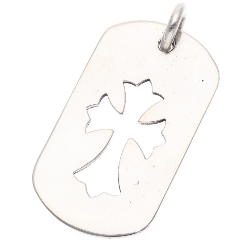 Chrome Hearts Large Cutout Cross Dog Tag 925 Size ONE SIZE