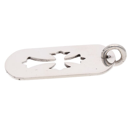 Chrome Hearts Large Cutout Cross Dog Tag 925 Size ONE SIZE