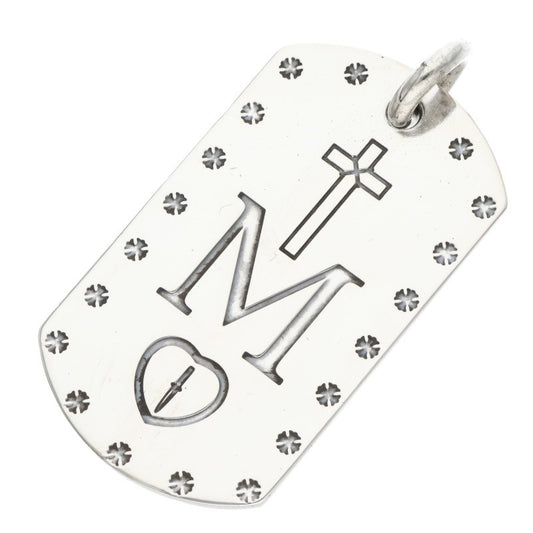 Chrome Hearts Mapplethorpe Large Dog Tag 925 Size ONE SIZE