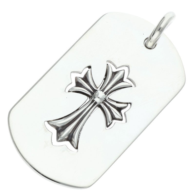 Chrome Hearts Large Cutout Tiny Cross Dog Tag Size ONE SIZE