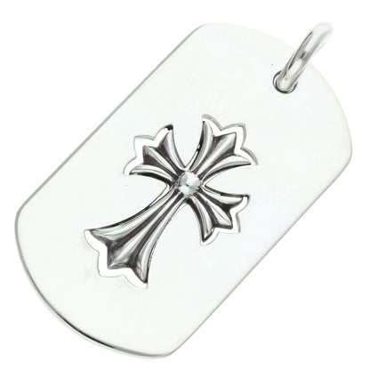 Chrome Hearts Large Cutout Tiny Cross Dog Tag Size ONE SIZE