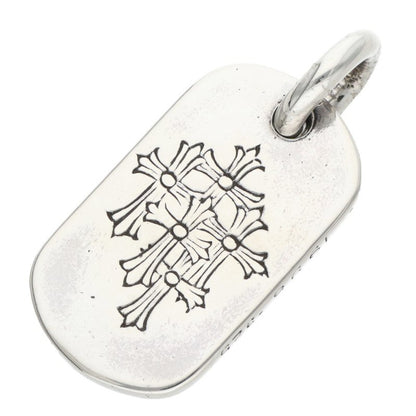 Chrome Hearts Small Dog Tag 925 Silver Size ONE SIZE