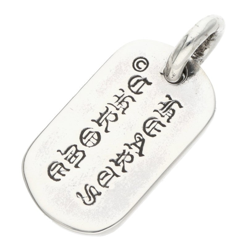 Chrome Hearts Small Dog Tag 925 Silver Size ONE SIZE