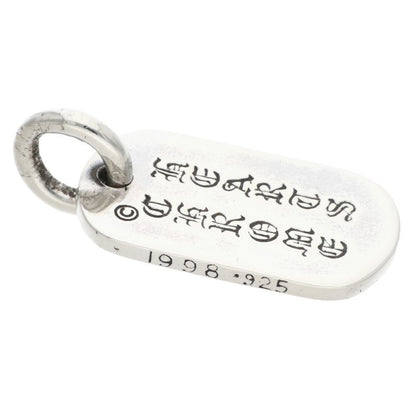 Chrome Hearts Small Dog Tag 925 Silver Size ONE SIZE