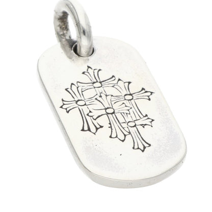 Chrome Hearts Small Dog Tag 925 Silver Size ONE SIZE