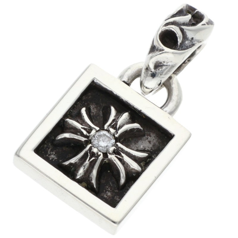 Chrome Hearts Framed CH Plus 1 Diamond 925 Size ONE SIZE