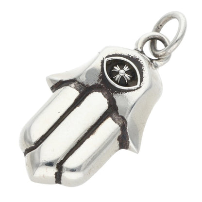 Chrome Hearts HAMSA HAND 925 Silver Necklace Size ONE SIZE