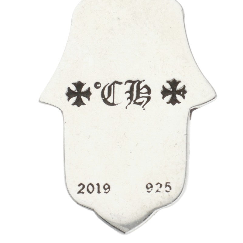 Chrome Hearts HAMSA HAND 925 Silver Necklace Size ONE SIZE