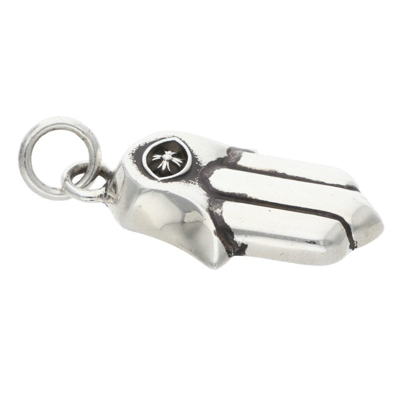 Chrome Hearts HAMSA HAND 925 Silver Necklace Size ONE SIZE