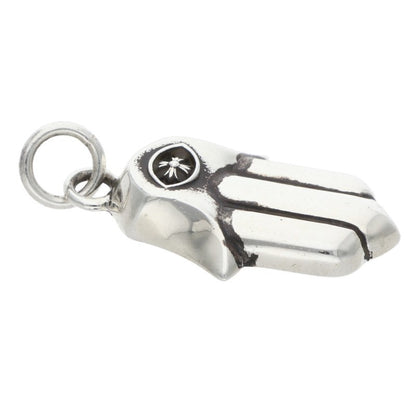 Chrome Hearts HAMSA HAND 925 Silver Necklace Size ONE SIZE
